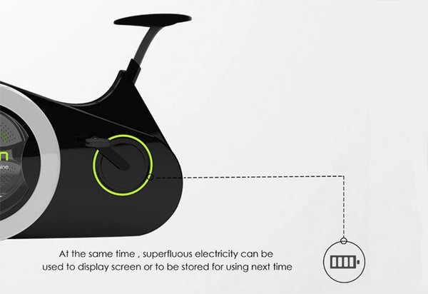 Chiếc xe đạp giảm c&acirc;n v&agrave; giặt quần &aacute;o c&ugrave;ng l&uacute;c, m&agrave; chủ yếu kh&ocirc;ng hại điện - Ảnh 4.