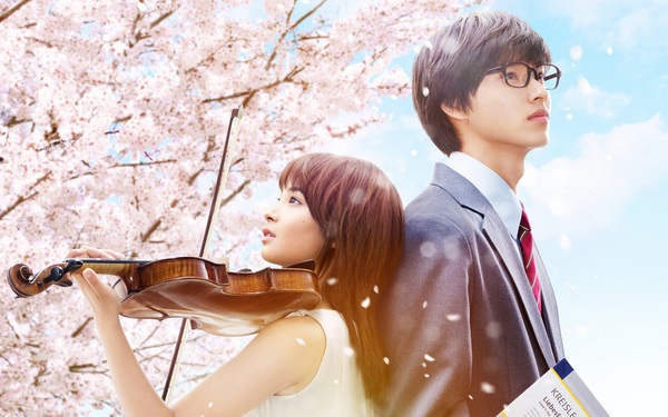 Diễn viên và giải thưởng phim Your Lie in April