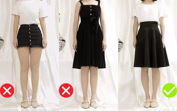 Gợi ý các kiểu váy dành cho người chân to trở nên thon gọn  Thời Trang Tadi