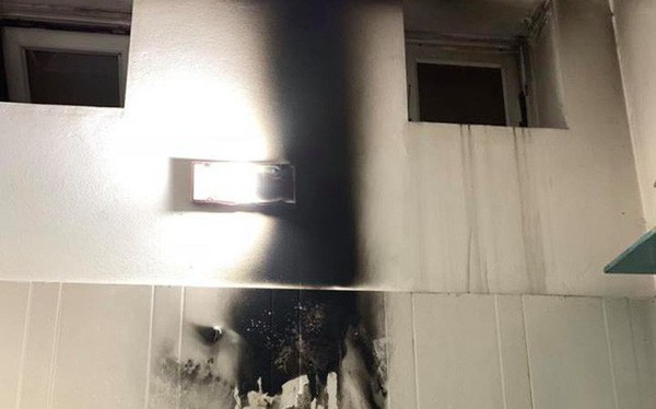 đèn sưởi nhà tắm bị nổ