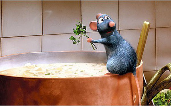13. Phim Ratatouille - Chuột Remy và món ăn kỳ diệu
