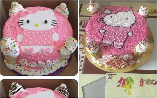 Bánh sinh nhật Hello kitty - Tiệm bánh MiaCake Đà Nẵng