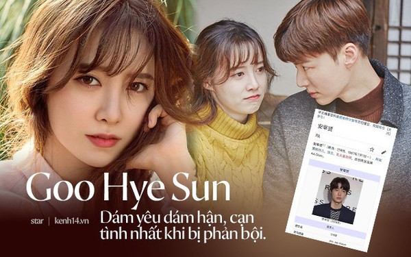 Phụ Nữ Yêu Như Goo Hye Sun: Dám Yêu Dám Hận, Cạn Tình Khi Bị Phản Bội Và  Từng Bước Đẩy Chồng Xuống Hố Sâu Địa Ngục