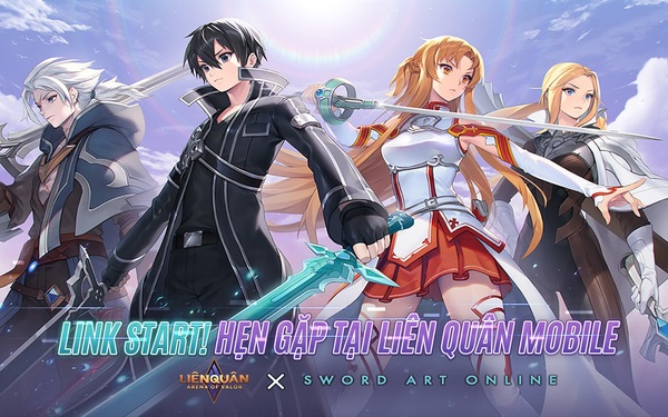 Siêu phẩm kết hợp giữa Garena và Sword Art Online: Kirito và Asuna ...