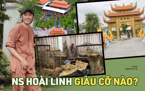 Tài sản Hoài Linh: Kim cương đóng lon, trầm hương xa xỉ, nhà thờ tổ hàng  trăm tỷ