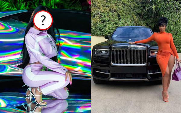 Video Rapper Cardi B gets new Rolls Royce from husband Offset on her  28th birthday
