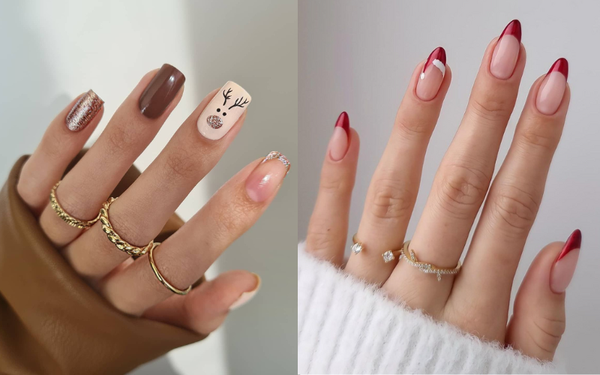 Bộ sưu tập 68+ Mẫu nail Noel nổi bật cho giáng sinh 2023