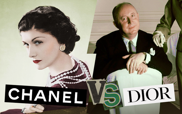 Mối thù truyền kiếp của Chanel và Dior: Bất đồng từ quan điểm thiết kế,  
