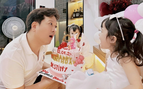 Trường Giang hé lộ tên thật Destiny nhân dịp sinh nhật con gái