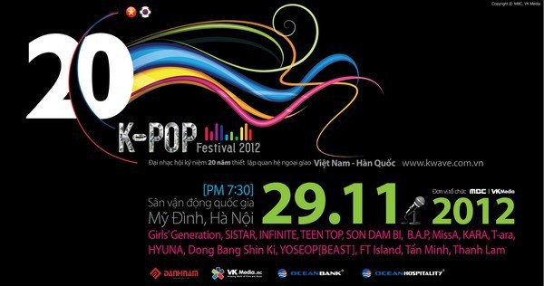 Những update mới về "Kpop Festival" tại Hà Nội 3