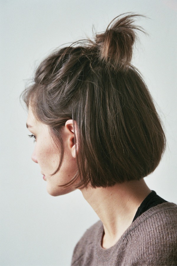 Album với hơn 100 ảnh của kiểu tóc nữ buộc nửa đầu - NEC