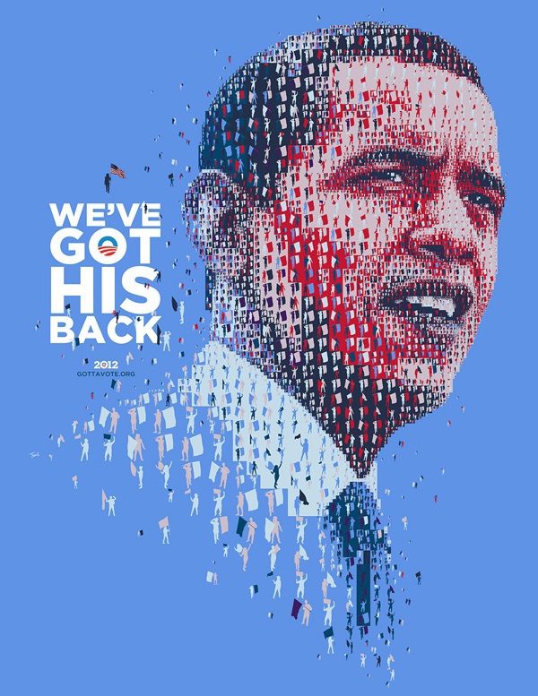Poster Obama gây "loạn mắt", bầu trời "tua nhanh" 1
