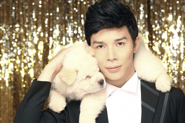 Nathan Lee chụp bìa single với cún cưng 2