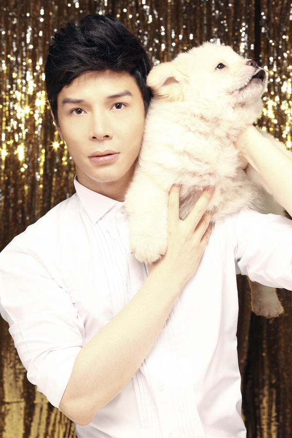Nathan Lee chụp bìa single với cún cưng 3