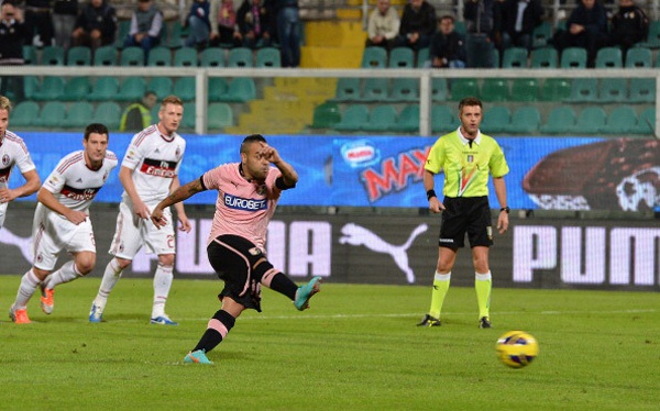 Palermo - AC Milan: Hiệp 2 nỗ lực 1