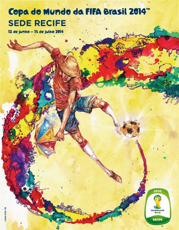 Cùng ngắm 12 poster đẹp long lanh của World Cup 2014 7