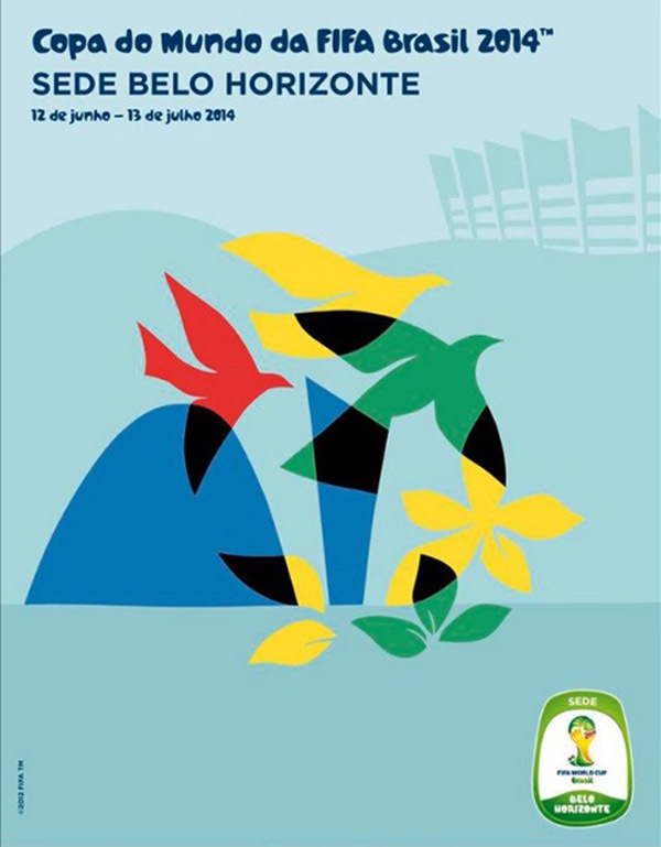 Cùng ngắm 12 poster đẹp long lanh của World Cup 2014 12