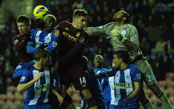 Wigan - Man City: Sức ép kinh khủng 1