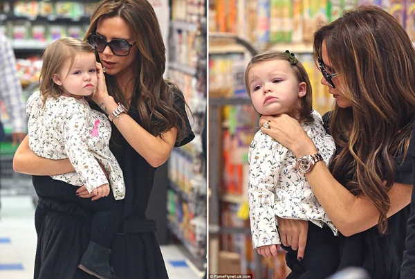 Ngắm Harper Seven - thi&ecirc;n thần &ldquo;phụng phịu&rdquo; của nh&agrave; Beckham 4
