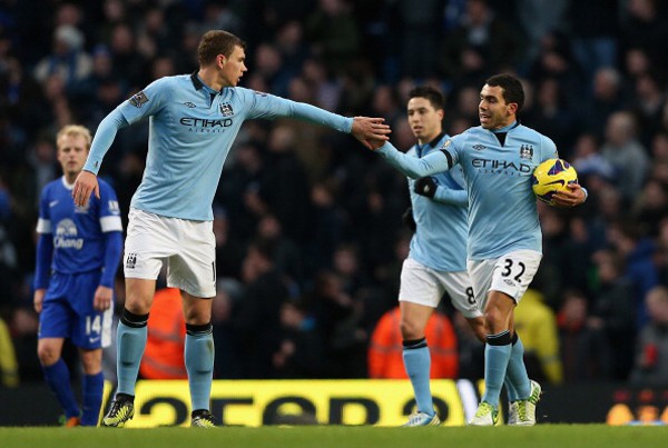 Man City - Everton: Man xanh mất điểm 1