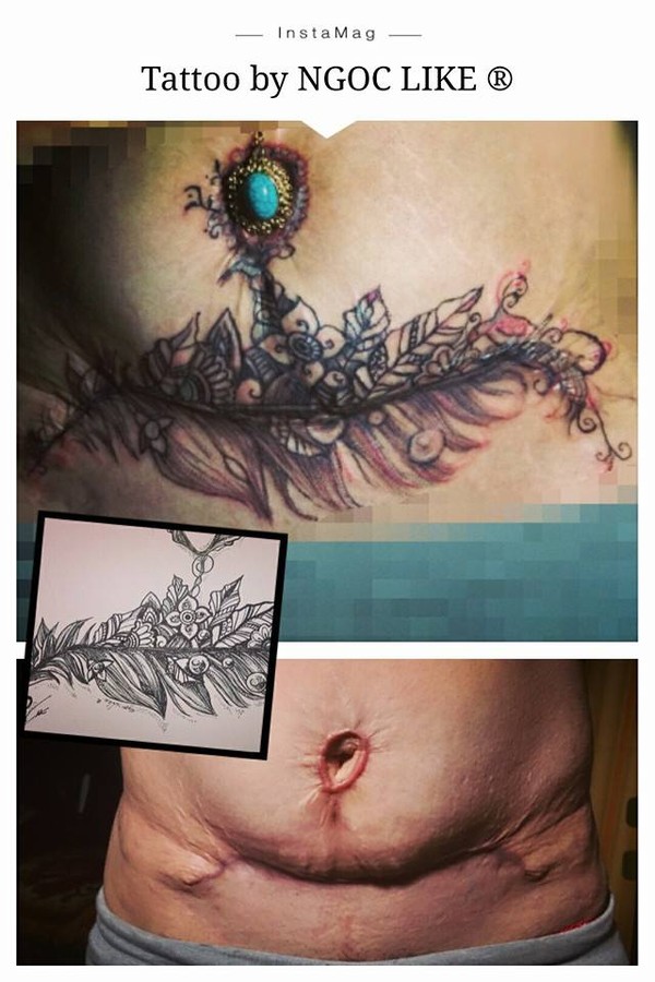 COVER UP TATTOO - Ngoc Like Tattoo