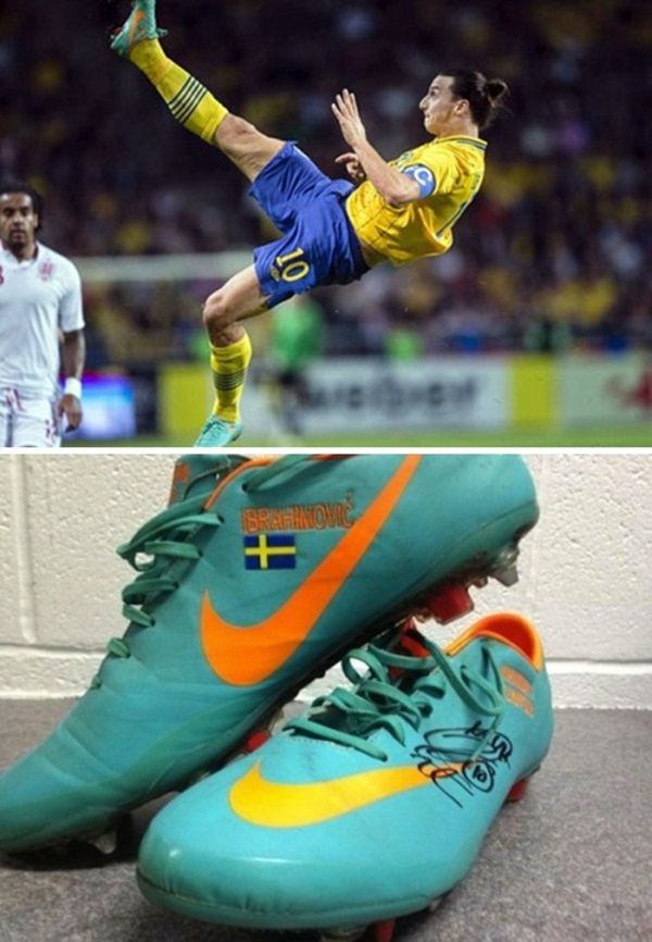 Những đôi giày “thửa” độc và ý nghĩa của sao bóng đá 14