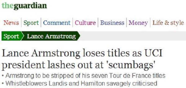 Thế giới "sốc" vì scandal doping của Lance Armstrong  5