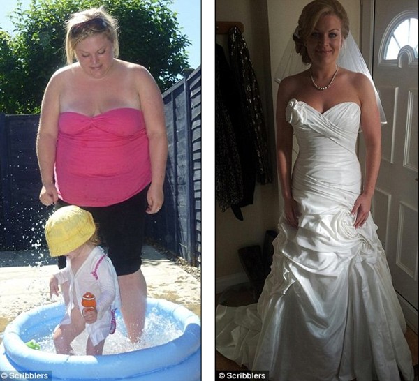 B&agrave; mẹ giảm được 50kg sau khi l&agrave;m... g&atilde;y giường con g&aacute;i 4