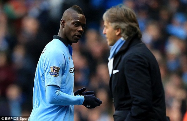 Balotelli "cay" Mancini 1