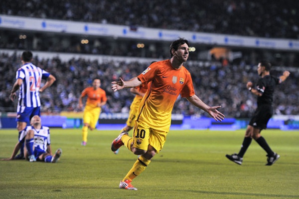 Top 10 bàn thắng đẹp nhất của Messi trong năm 2012 2
