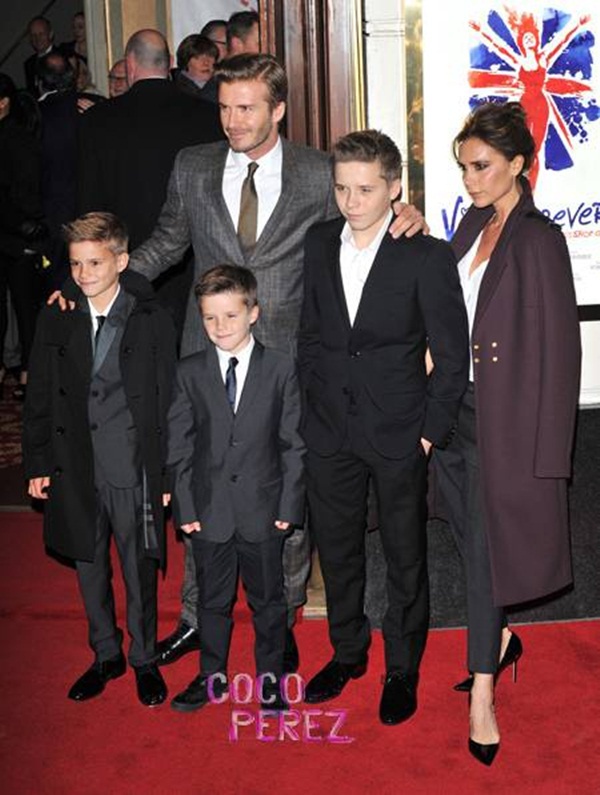 Nhà Beckham được bình chọn có xtyle ăn mặc đẹp nhất 2