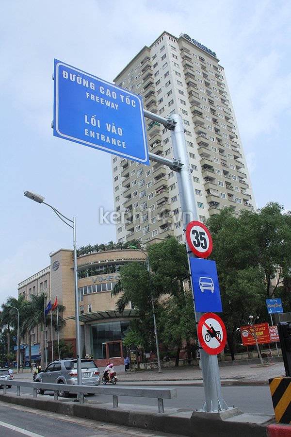 Ngắm đường tr&ecirc;n cao đầu ti&ecirc;n của thủ đ&ocirc; ng&agrave;y th&ocirc;ng xe 6
