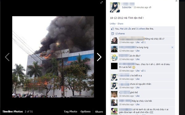 Cháy lớn ở tòa nhà cao nhất Hà Tĩnh, một người tử vong 1