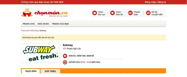 Chuỗi nh&agrave; h&agrave;ng lớn nhất to&agrave;n cầu hợp t&aacute;c với ChonMon.vn 1