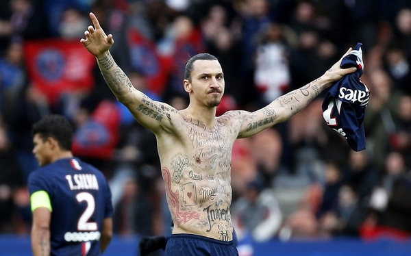 Thú xăm mình của Zlatan Ibrahimovic