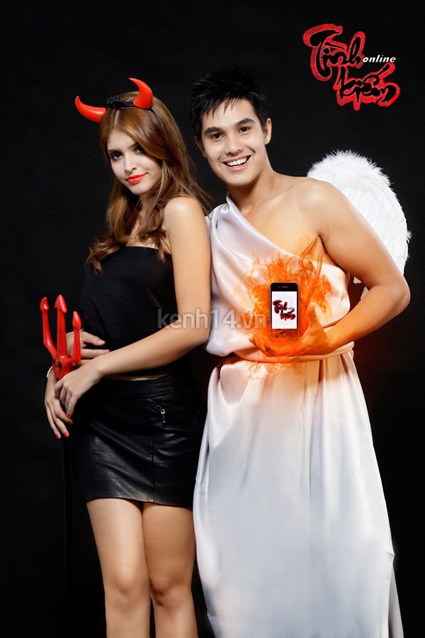 Andrea Baggio h&oacute;a Thi&ecirc;n thần &ndash; &Aacute;c quỷ nh&acirc;n dịp Halloween   6