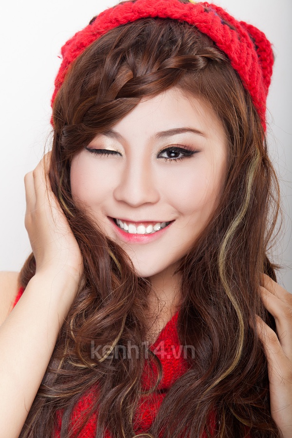 Make up tươi tắn đón Giáng sinh lung linh 8