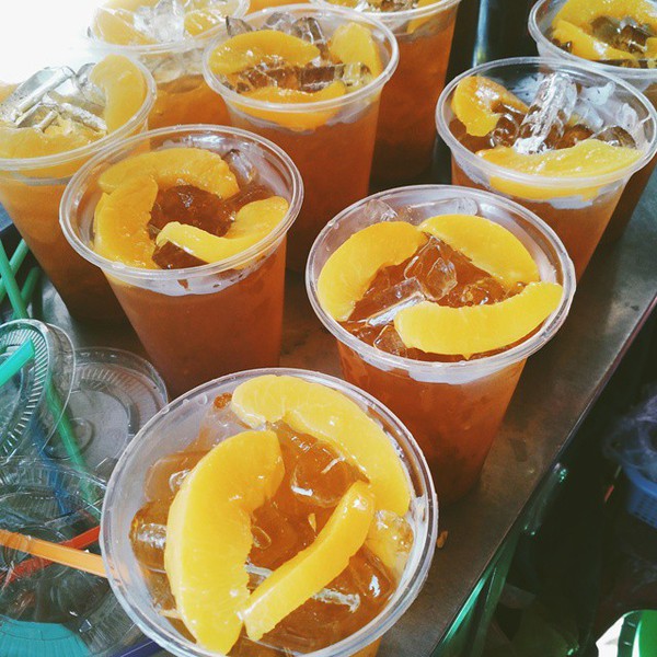 Công thức pha trà đào cam sả chuẩn vị ngoài hàng khiến chị em mê mẩn  Ẩm  thực  Việt Giải Trí