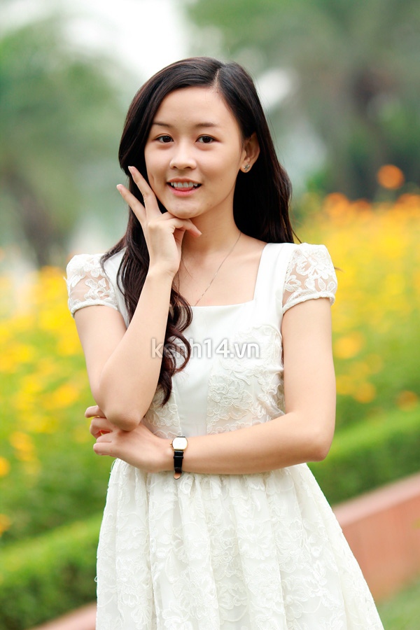 Gặp thí sinh miss Việt Đức có gương mặt cực giống Hà Lade 8