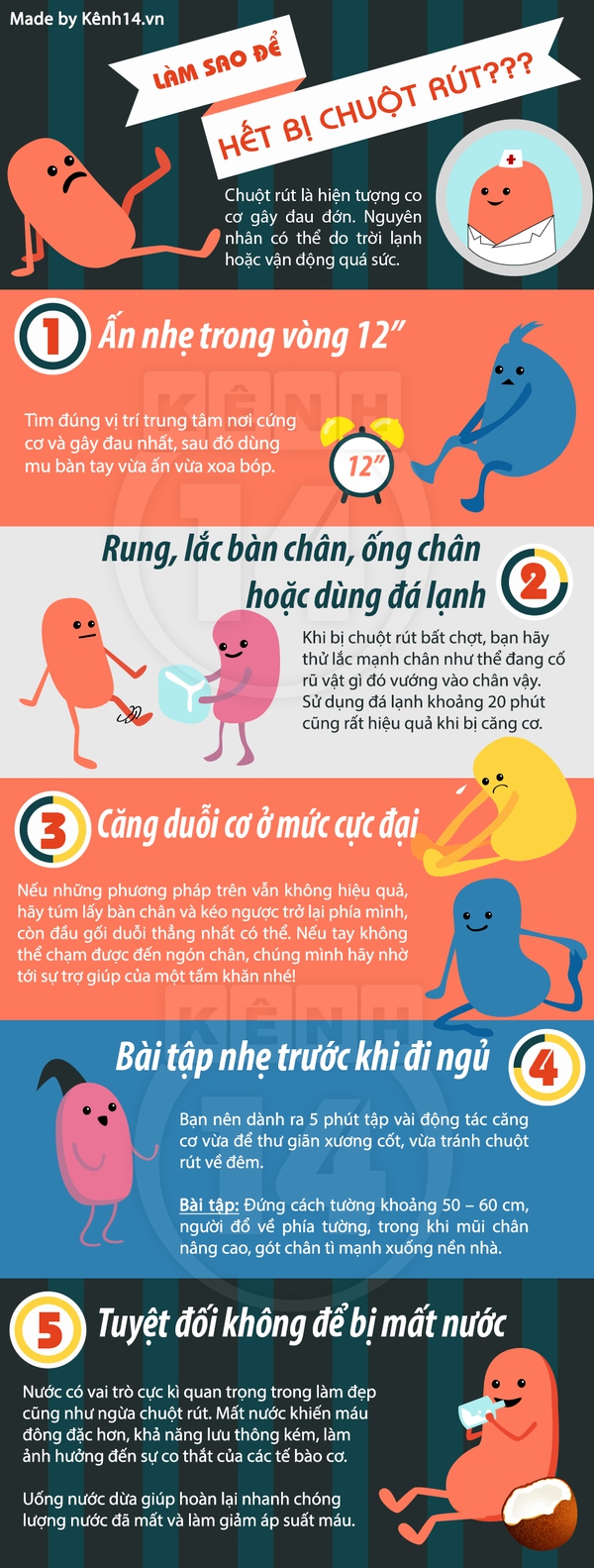 Từ A - Z cách xử lý chuột rút siêu nhanh 1