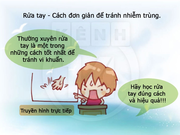 "Nghệ thuật" rửa tay giúp đánh bay vi khuẩn 1