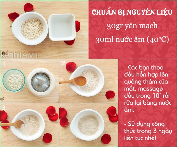 Đánh bay quầng thâm mắt chỉ trong 3 ngày 1