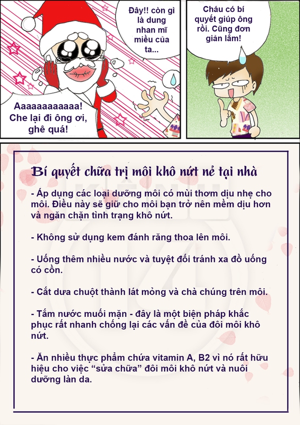 Xử lý môi khô siêu tốc tại nhà 3