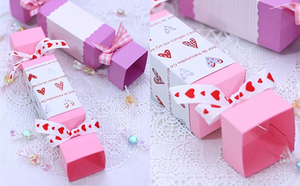 Những bước cách làm hộp quà hình viên kẹo đẹp mắt và dễ dàng