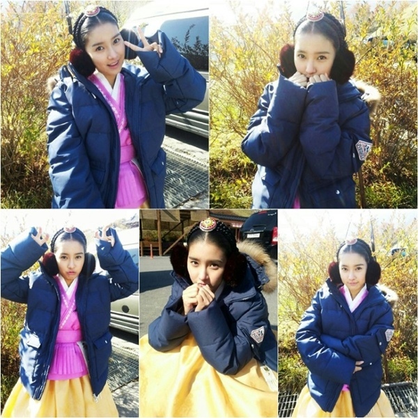 Những biểu cảm si&ecirc;u cute của "Ch&aacute;o" So Eun 1