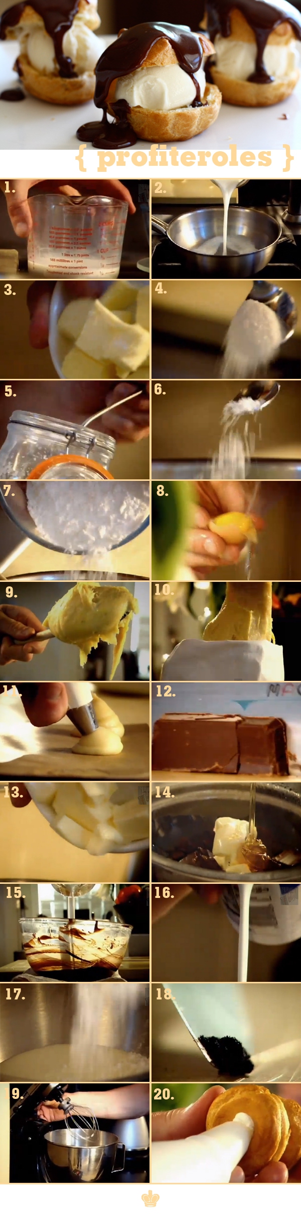 Bí quyết làm bánh su kem "hoàn hảo" của Gordon Ramsay 1
