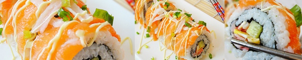 Tháp cơm sushi 8 tầng ngon dễ ghiền 12