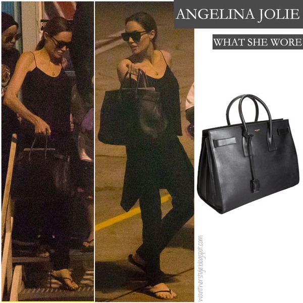 Angelina Jolie Tote Bag by Elisa Matarrese - 13 x 13 - Pixels
