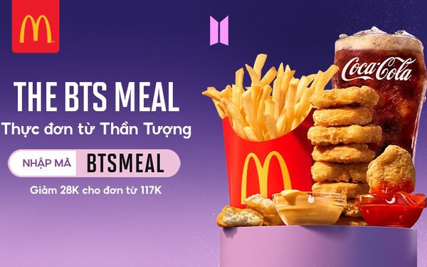 Thực đơn BTS Meal của McDonald\'s bao gồm những gì? 
