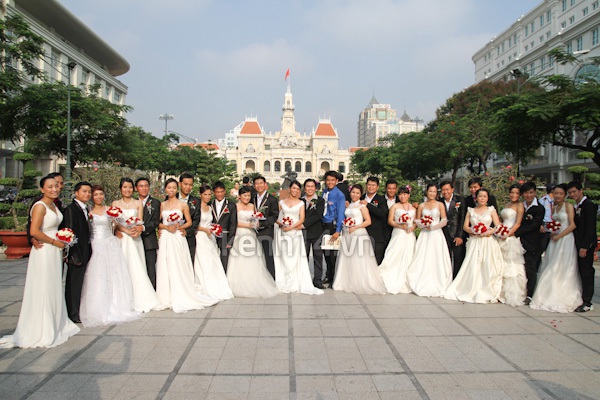 Tưng bừng tại đám cưới tập thể lớn nhất Việt Nam 18